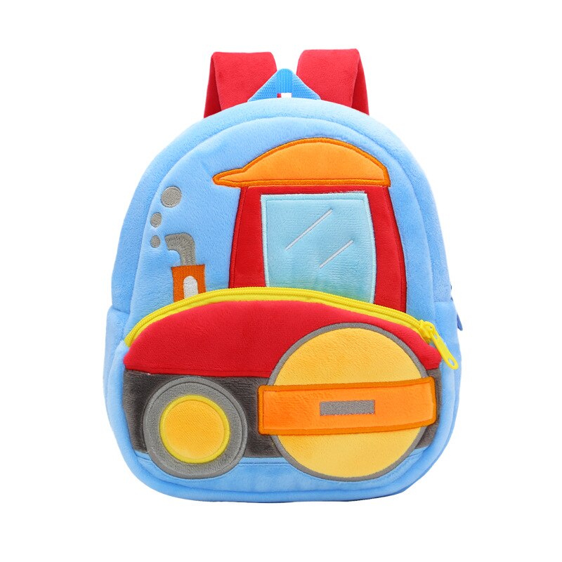 3D Construction Themed kids/ pre-school/ kindergarten backpack (excavator)12 styles to choose from