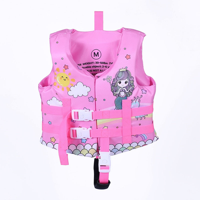 Kids water safety Floating Vest with safety strap between legs