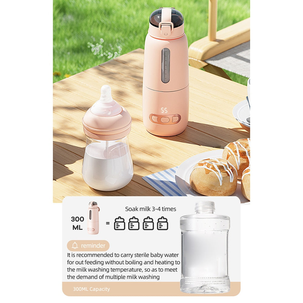 The Mum Shop AU Baby Rechargeable Travel Milk /Water Warmer (Electric Portable Kettle)