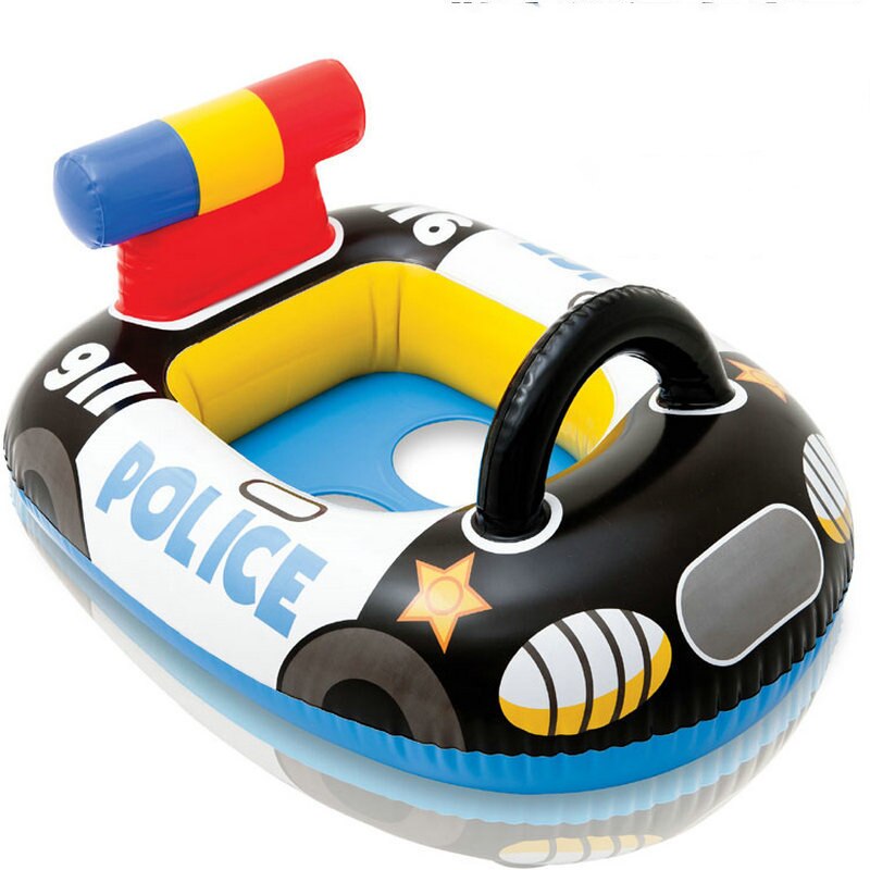 Cute Boys Pool Float (Excavator, Police car, Dozer, Firetruck)