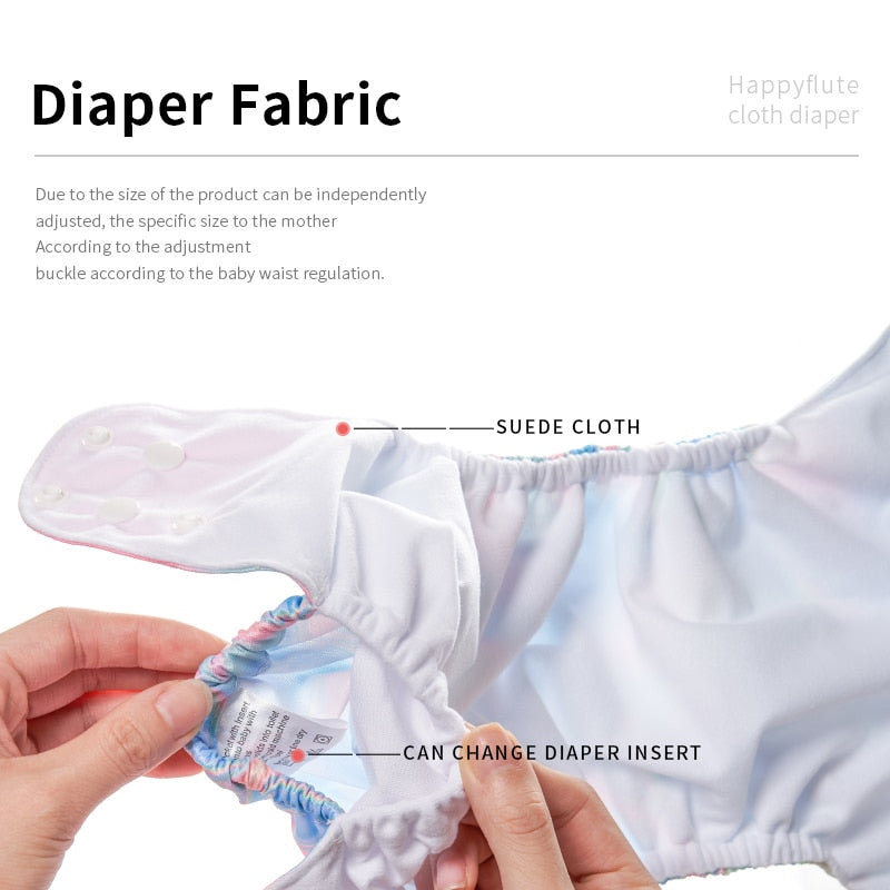 4PCS Baby Cloth Diaper -Environmental Friendly