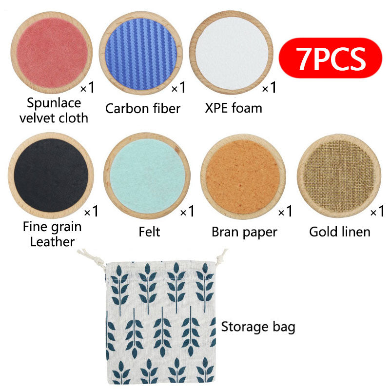 Baby/Toddler Wooden Sensory Montessori Set ( Colors & Textiles )
