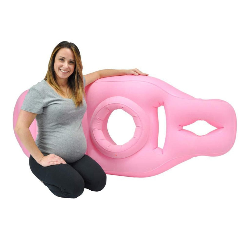 Prego Inflatable tummy-hole Pregnancy Mattress /  Pillow Comfortable Maternity bed