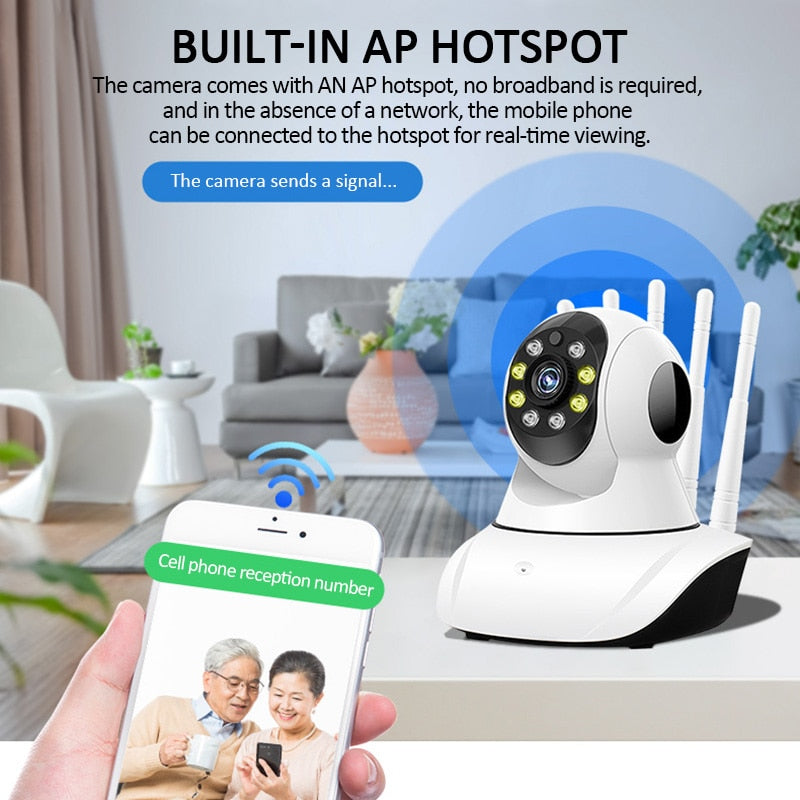 The Mum Shop AU Baby Cam Monitor -Cellphone Edition (Remote Surveillance camera)-HD IP Camera Wireless 2MP 3MP Home Security Camera Night Vision Two Way Audio CCTV Camera Indoor