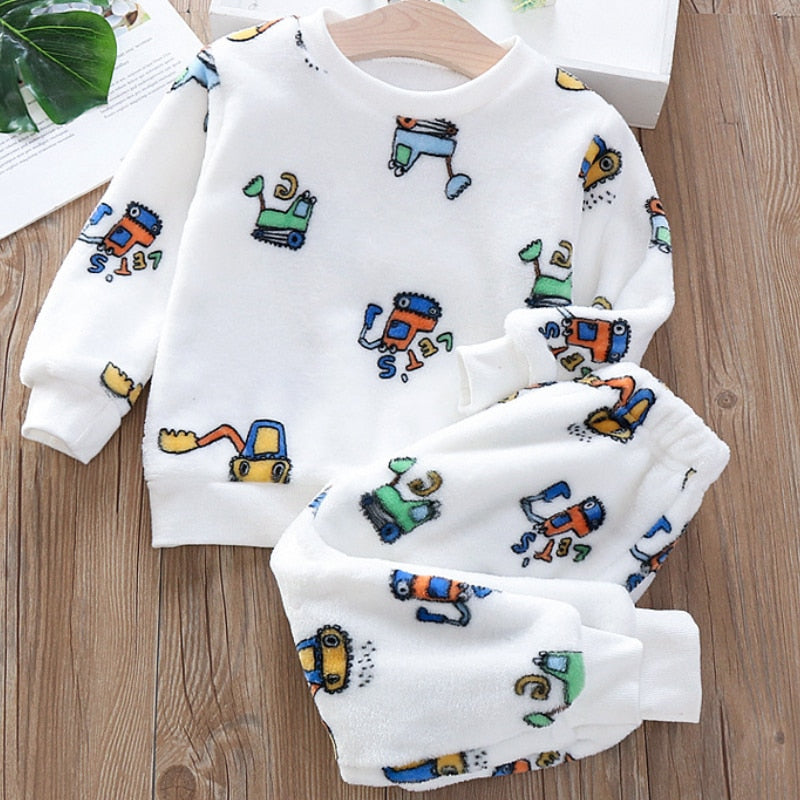 2023 Unisex Kids Winter Pajamas Set -(Available in sizes 0-6years)  -(Available in 11 x colors)