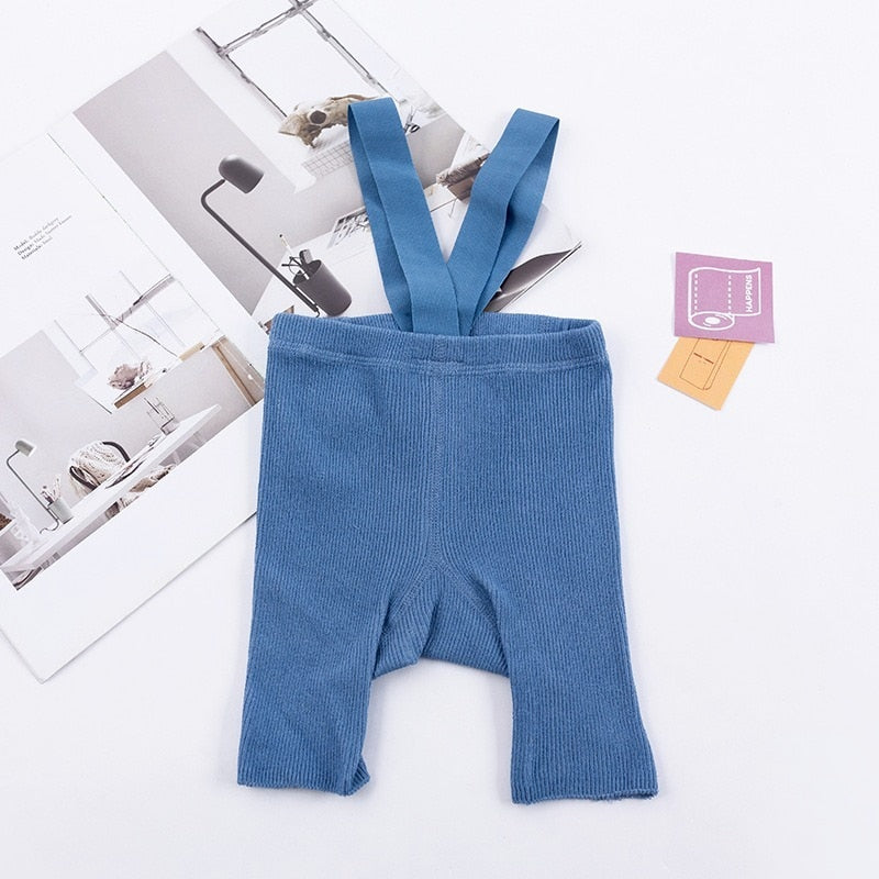 Unisex Cotton Baby/toddler suspender Tights