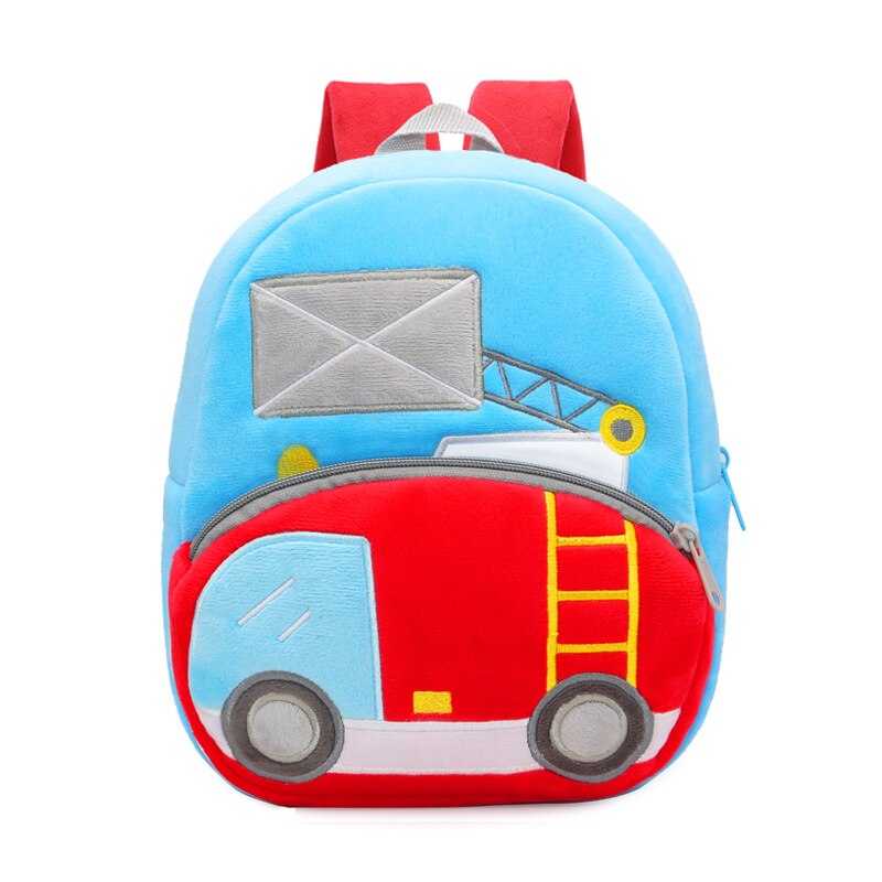 3D Construction Themed kids/ pre-school/ kindergarten backpack (excavator)12 styles to choose from