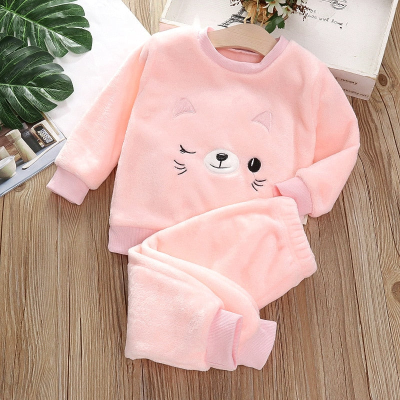 2023 Unisex Kids Winter Pajamas Set -(Available in sizes 0-6years)  -(Available in 11 x colors)