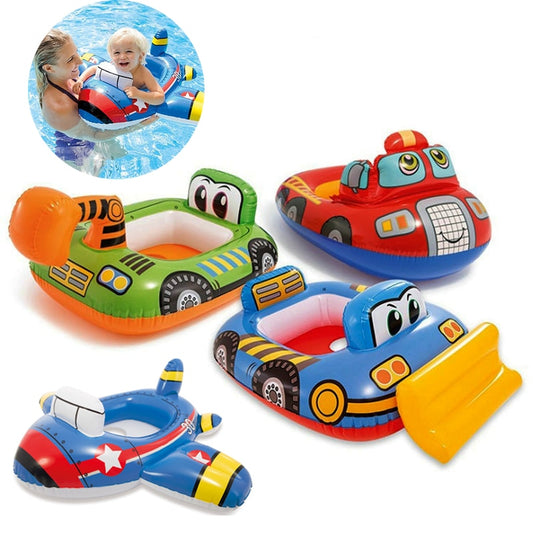 Cute Boys Pool Float (Excavator, Police car, Dozer, Firetruck)