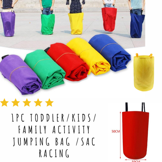 1pc Toddler/Kids/ Family Activity Jumping Bag /Sac racing