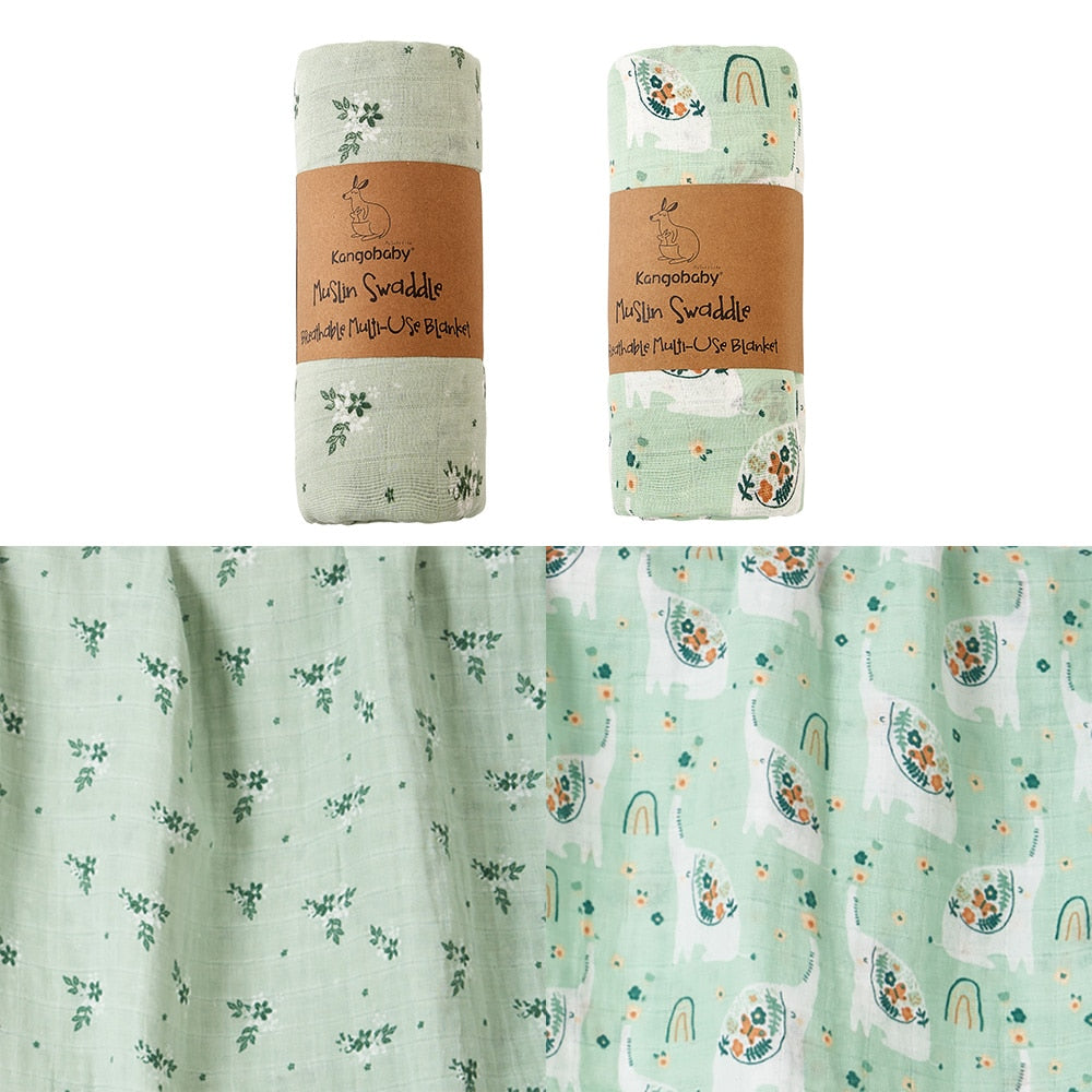 Soft Baby Muslims/Baby Swaddle blanket-(over 10 Styles to choose from)