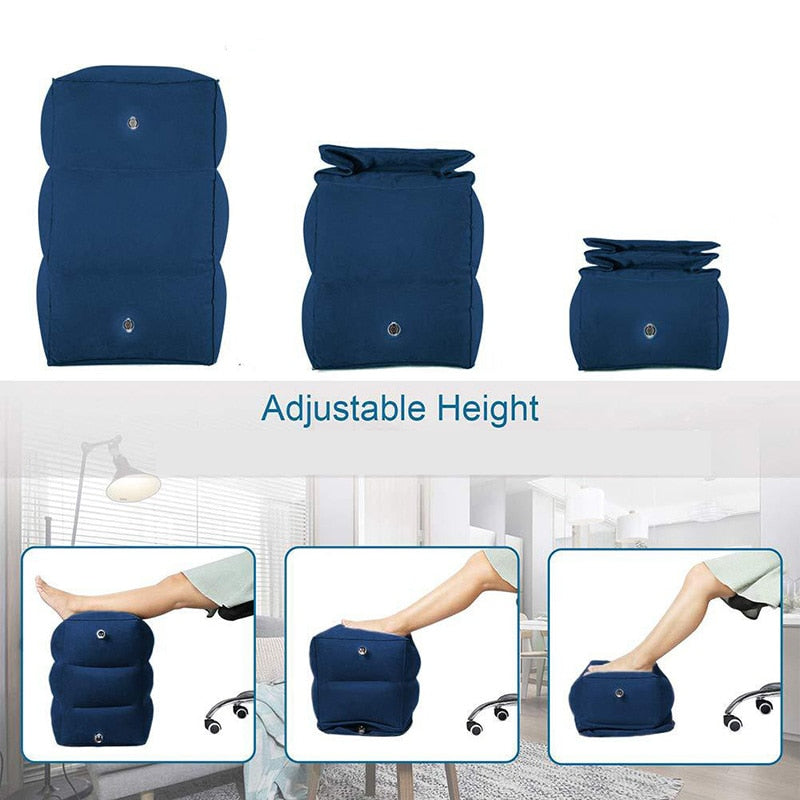 The Mum Shop AU Inflatable PVC Air Travel Foot Rest