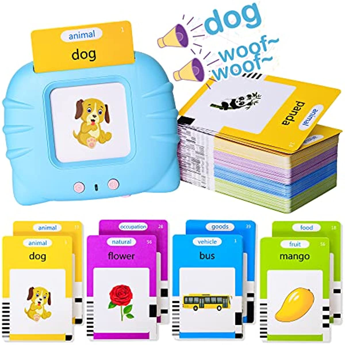 The Mum Shop AU -Learn-to-talk Flash Cards for Toddlers with Reader