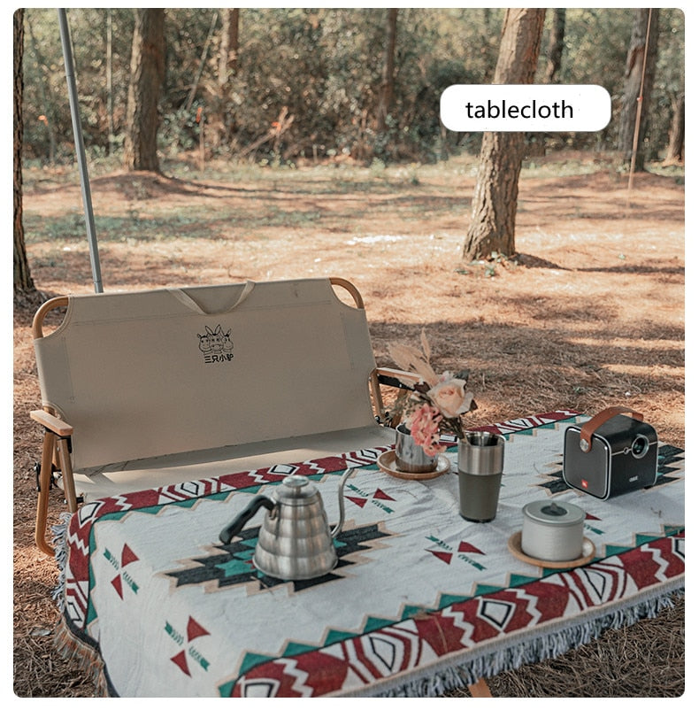 Best Selling Bohemian Style Family Picnic Blanket -Retro