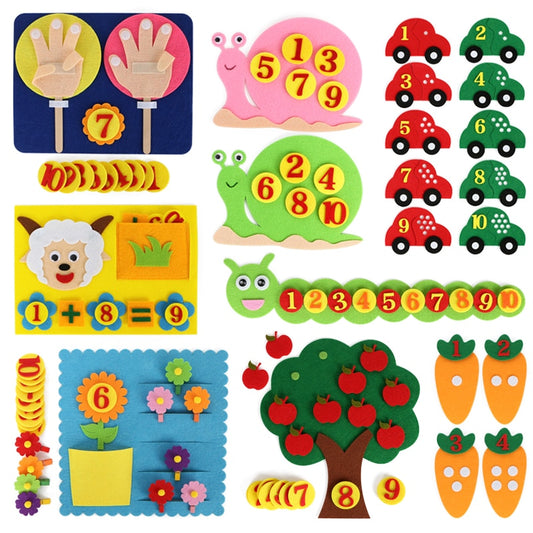 Toddler/ Kindergarten Montessori Classroom Math supplies