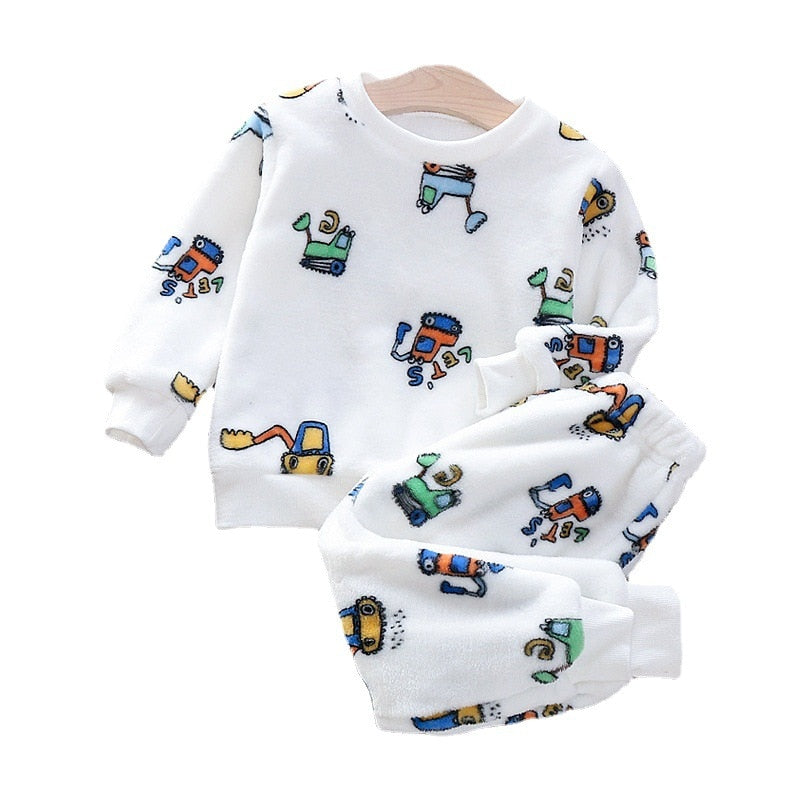 2023 Unisex Kids Winter Pajamas Set -(Available in sizes 0-6years)  -(Available in 11 x colors)