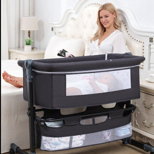 Multi-functional Adjustable NewBorn Cow-Sleeper Bassinet/Crib -(2 colors to choose from)