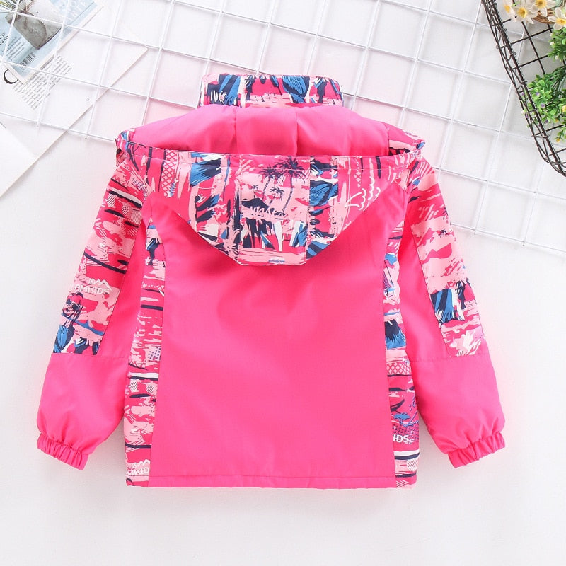 The Mum Shop AU- 2PCS Girls Thick Winter Jacket (Available in 2x Colors) 7x sizes to choose from