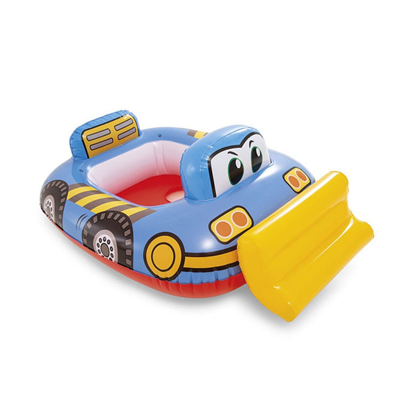 Cute Boys Pool Float (Excavator, Police car, Dozer, Firetruck)