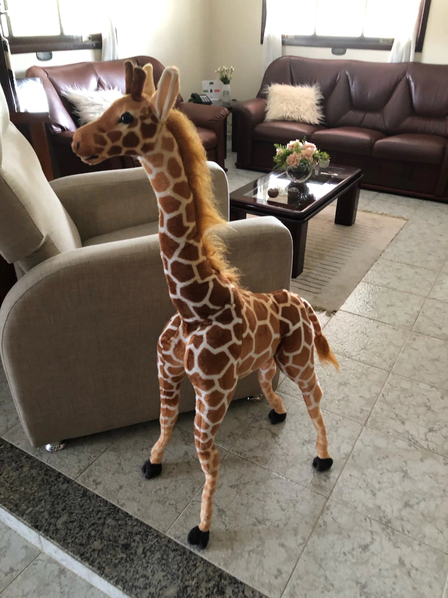 50-120cm Giant Soft Giraffe for Baby/Kids Room