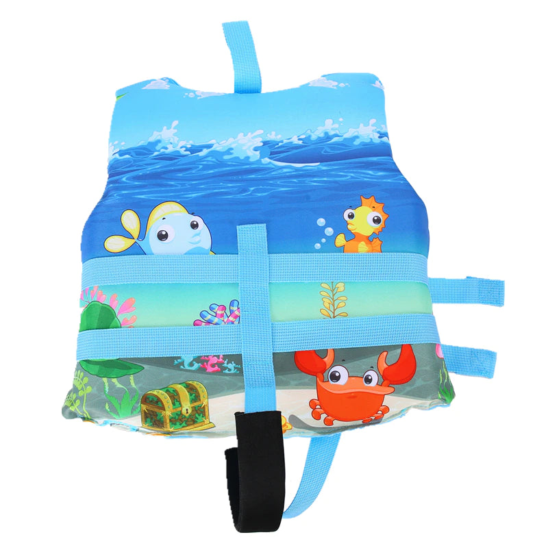 Kids water safety Floating Vest with safety strap between legs