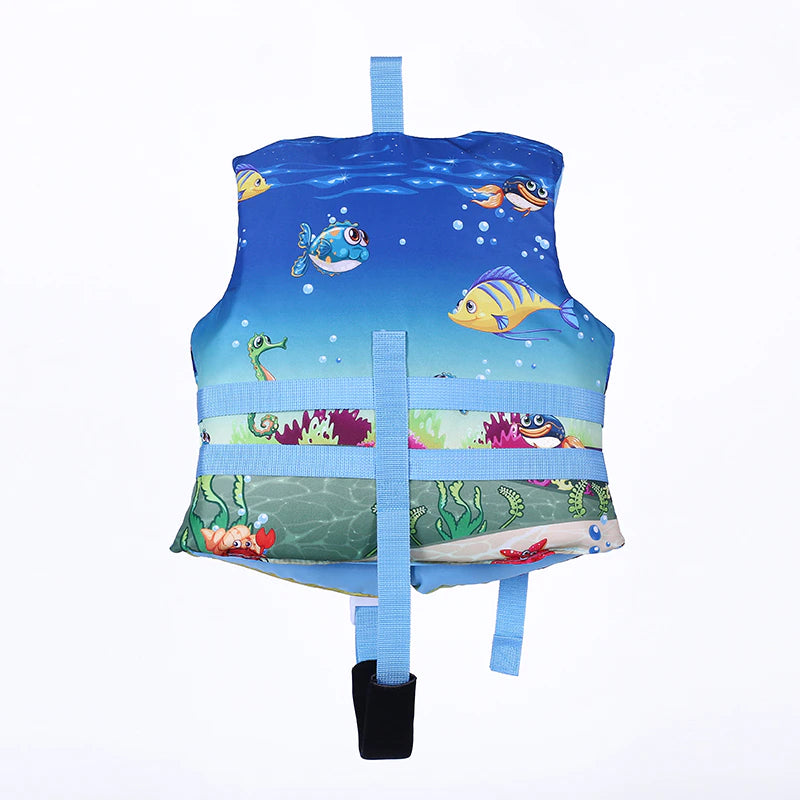 Kids water safety Floating Vest with safety strap between legs