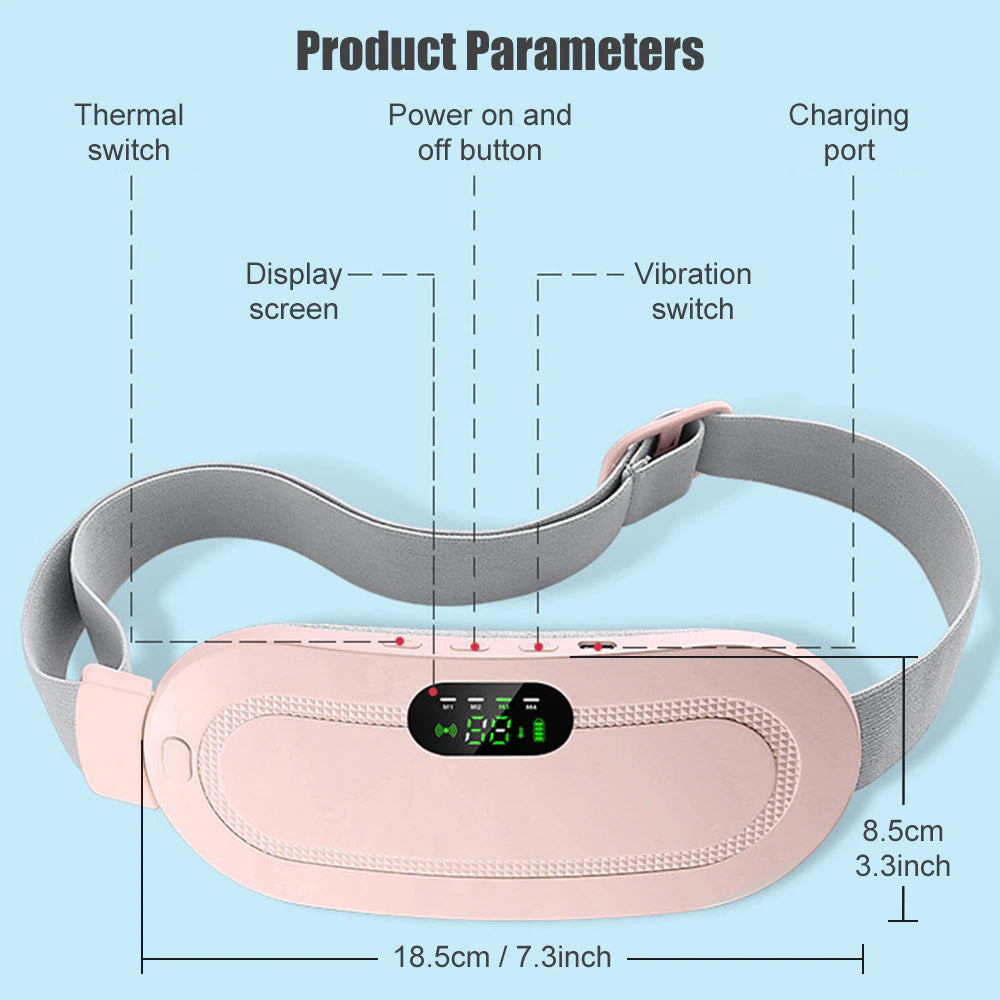 The Mum Shop AU-Postpartum/Menstrual Pain Relieve Massaging Heating Belt