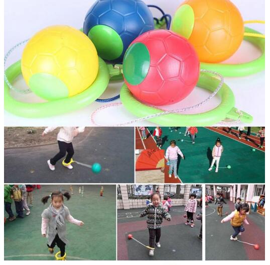 Kids Fitness- Exercise Jumping football (Skip Ball)